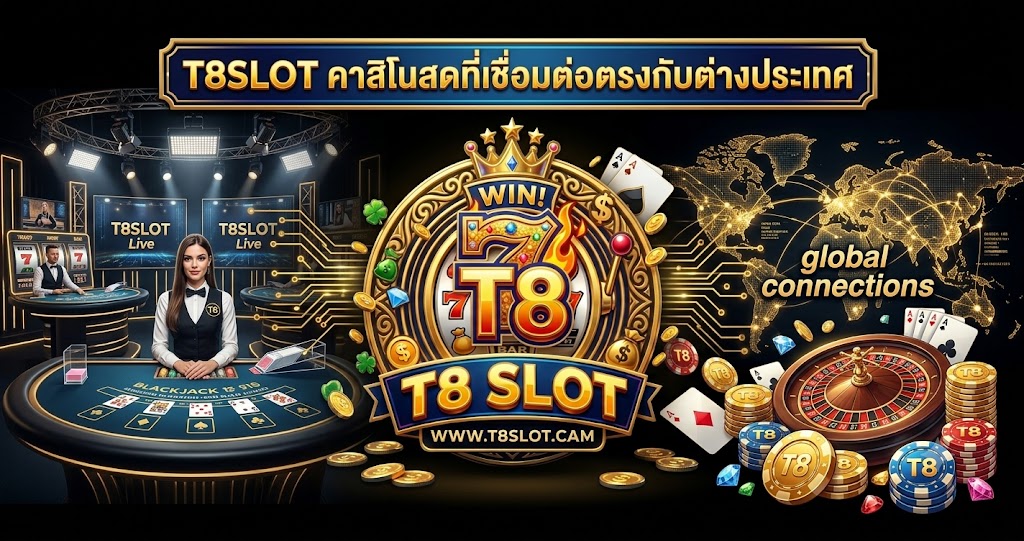 t8slot คาสิโนสดที่เชื่อมต่อตรงกับสตูดิโอต่างประเทศ