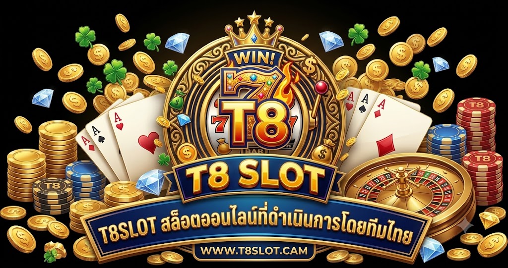 T8SLOT สล็อตออนไลน์ที่ดำเนินการโดยทีมไทย