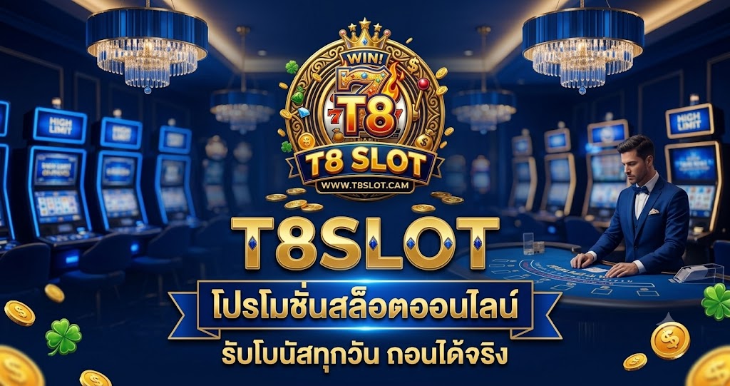 T8SLOT โปรโมชั่นสล็อตออนไลน์